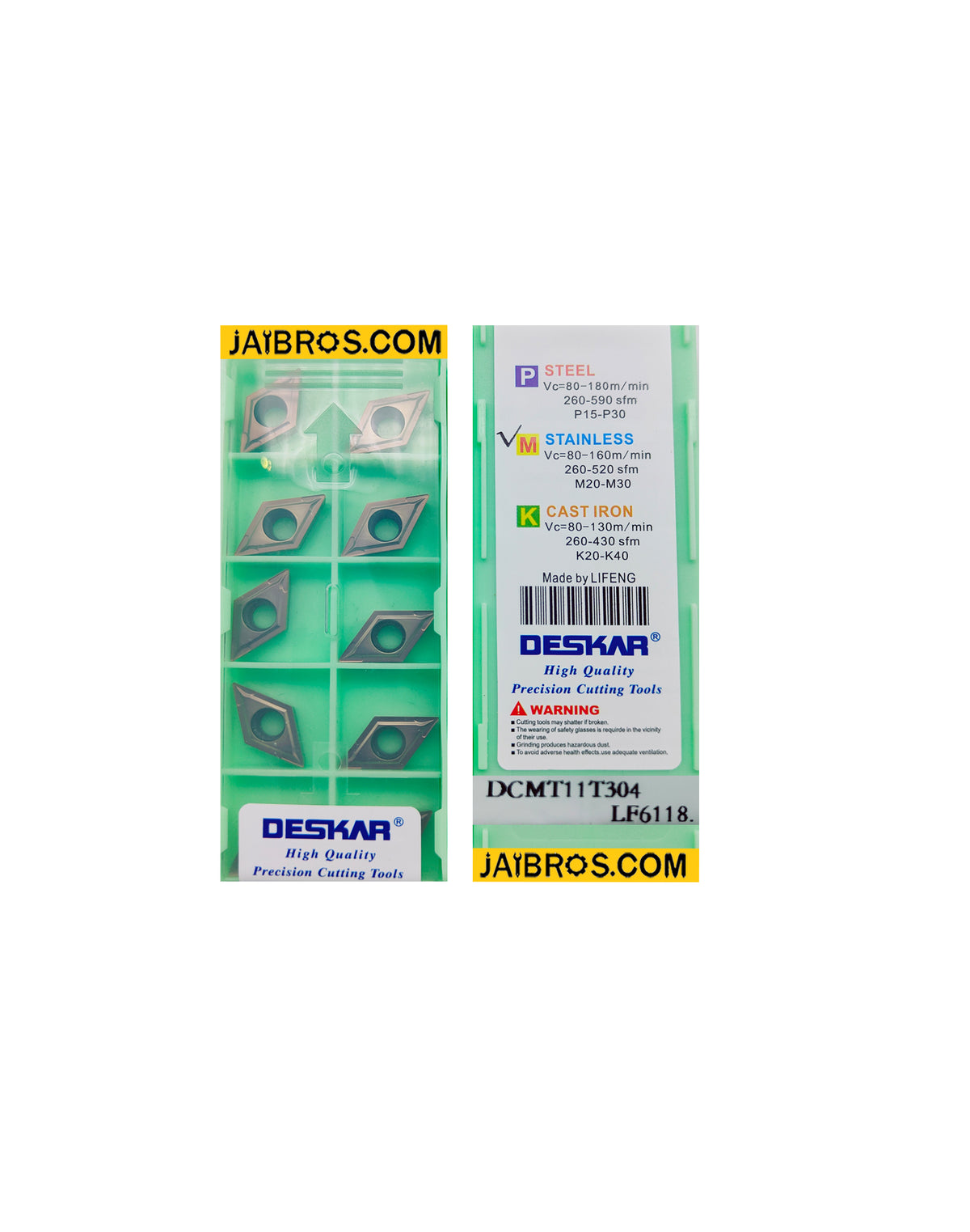 Deskar Deskar Cutting Tools & Insert, Quality Carbide Inserts for Steel – Jaibros