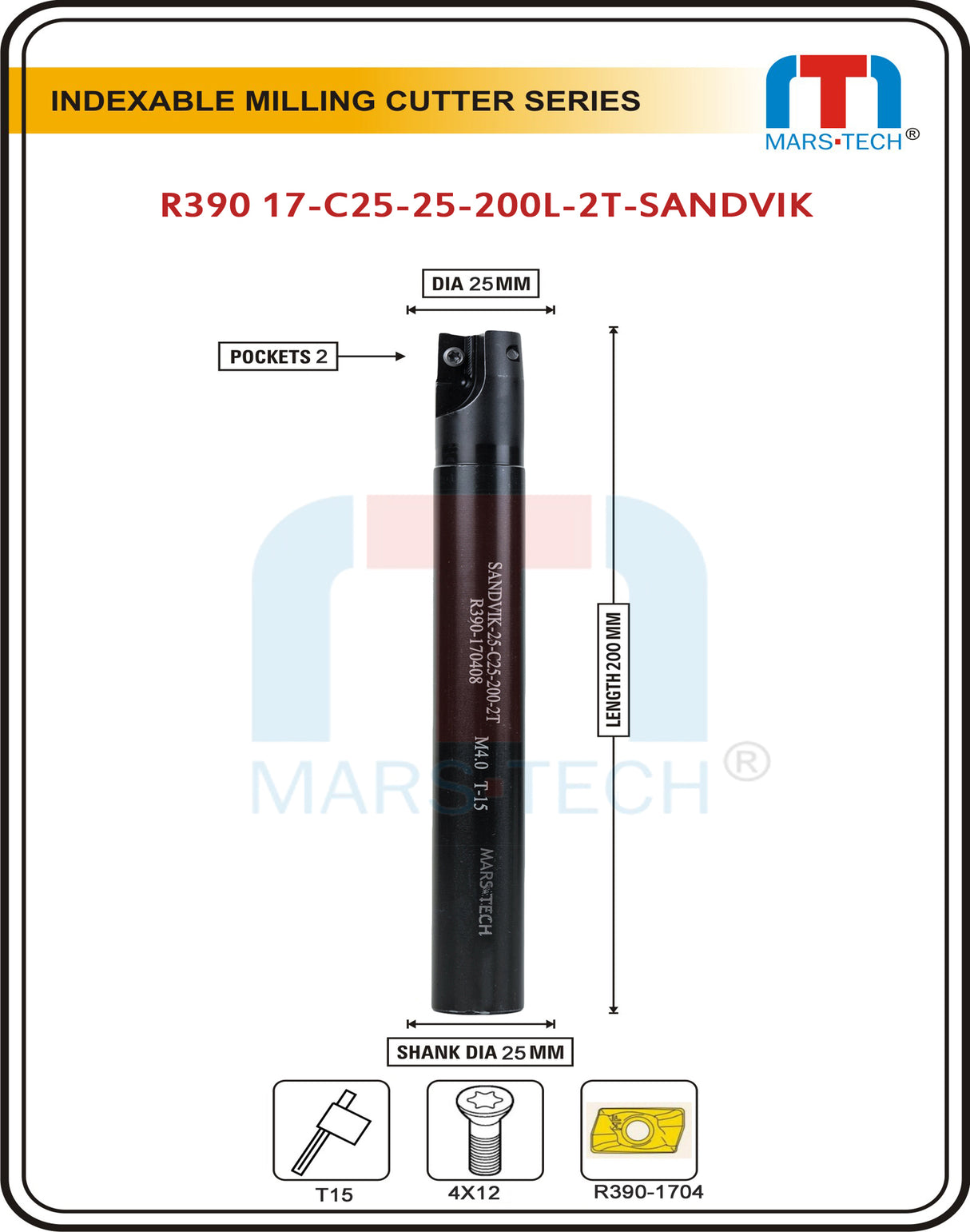 Indexable Inserted Endmill