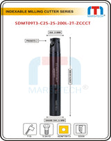 Indexable Inserted Endmill Dia 25 & 32 Mm