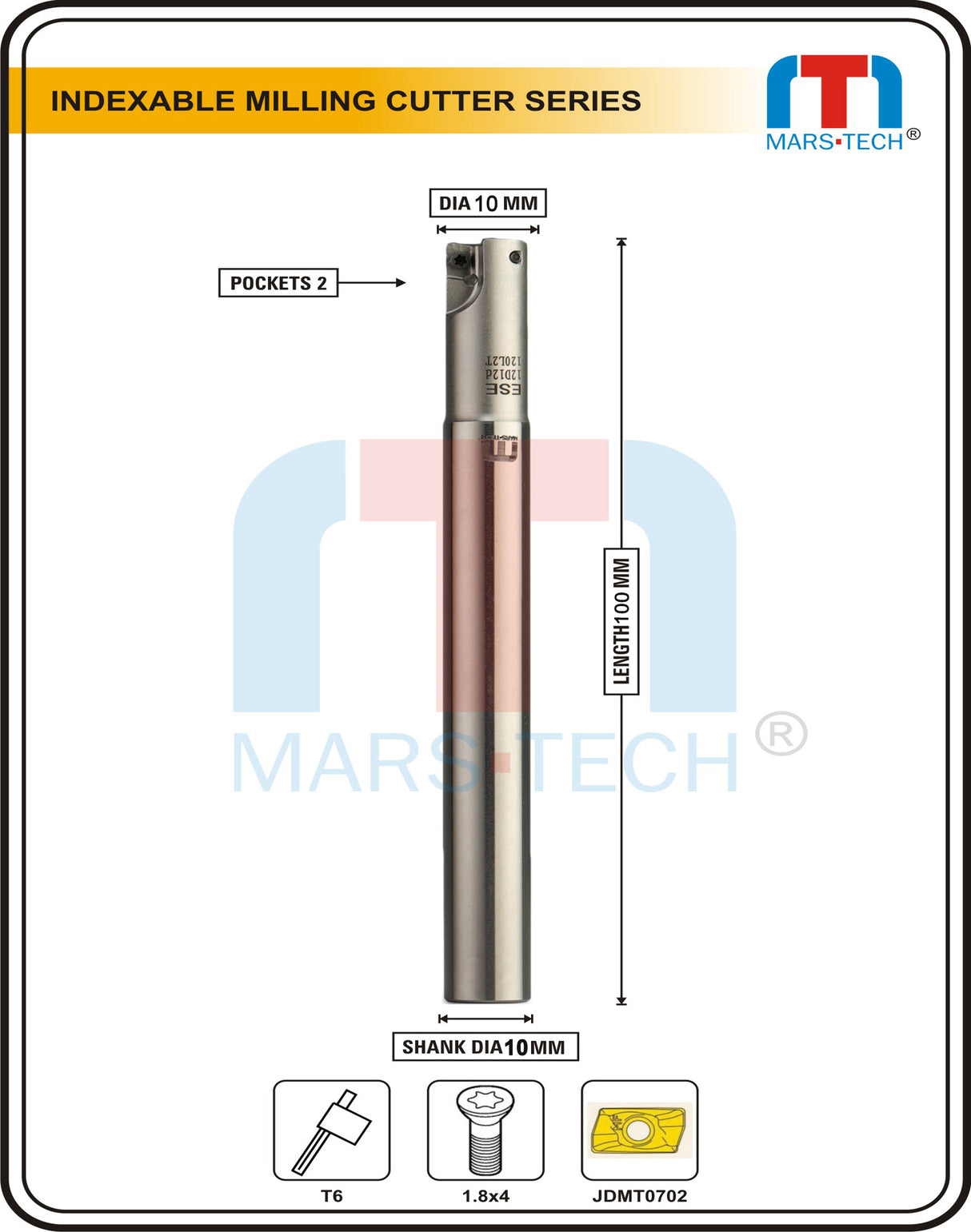 Milling cutter small diameter