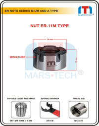Thumbnail for Mars-Tech ER Nut ER11