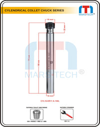 Collet Chuck ER11 A/M type In Baby Chuck In Shank – Jaibros