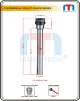 Straight Shank Collet Chuck ER16 A And M Type