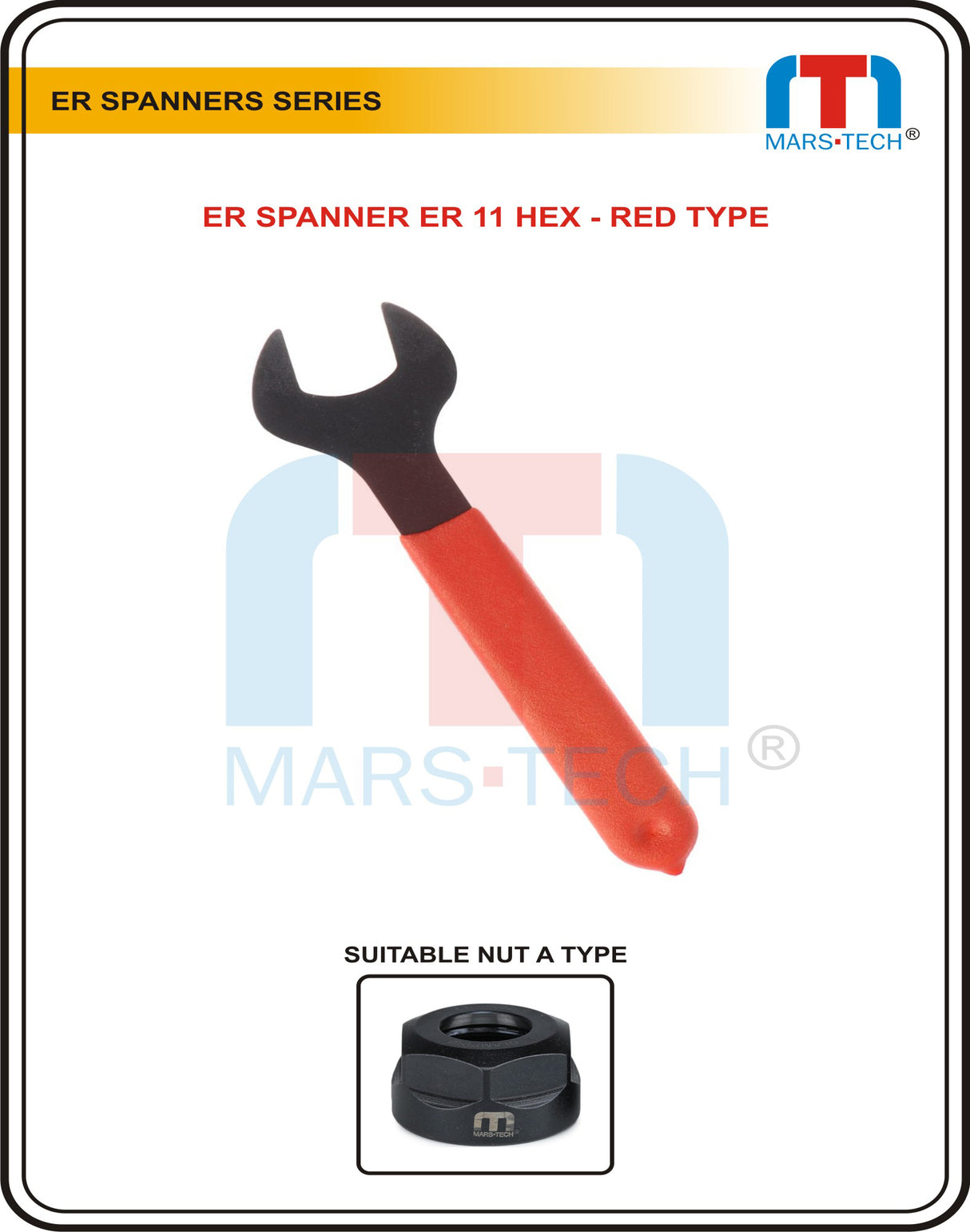 ER 11 M Type Spanner