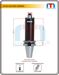 Thumbnail for BT40 fmb 22 mm Face milling holder arbour pack of 1