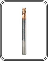 6 Mm Carbide Ballnose 55 HRC