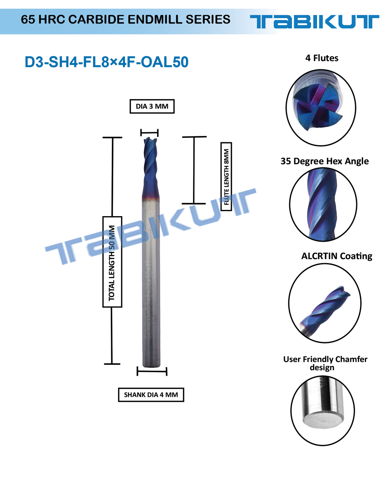 3mm Carbide Endmill