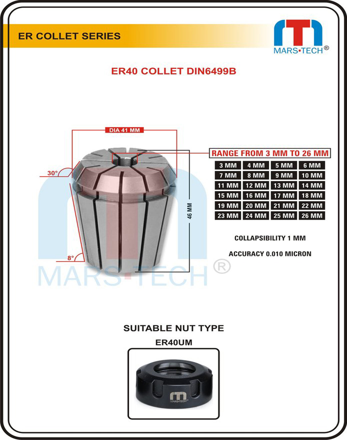 ER 40 COLLET