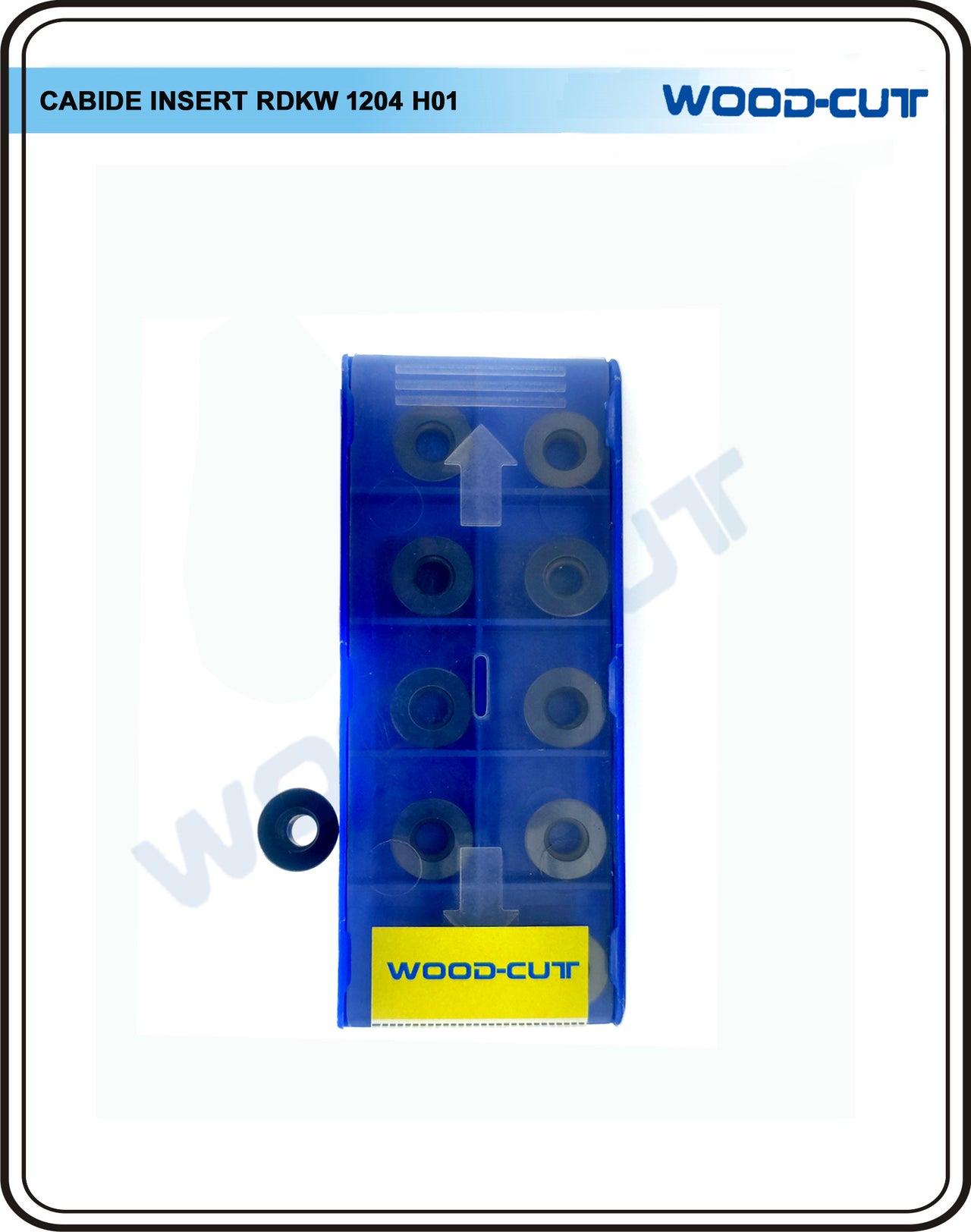 RDKW1204 insert for Wood cutting