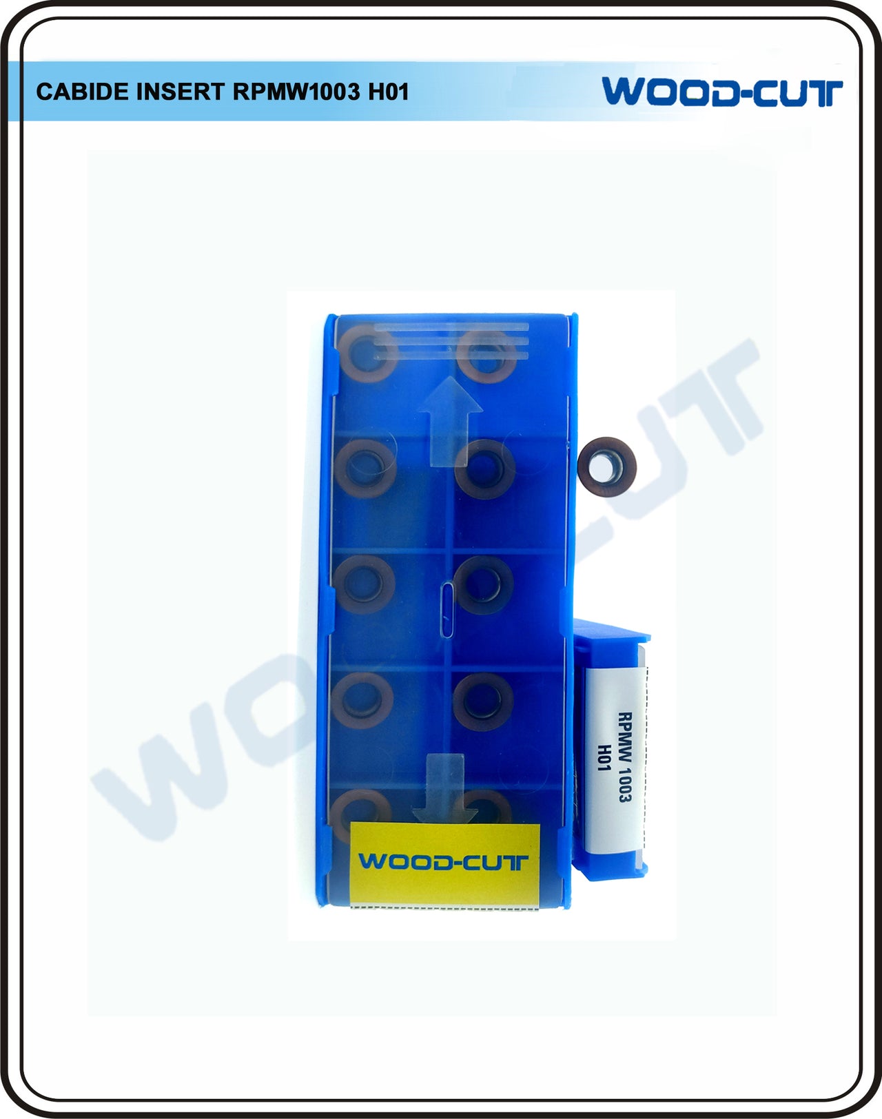 RPMW1003 insert for Wood cutting