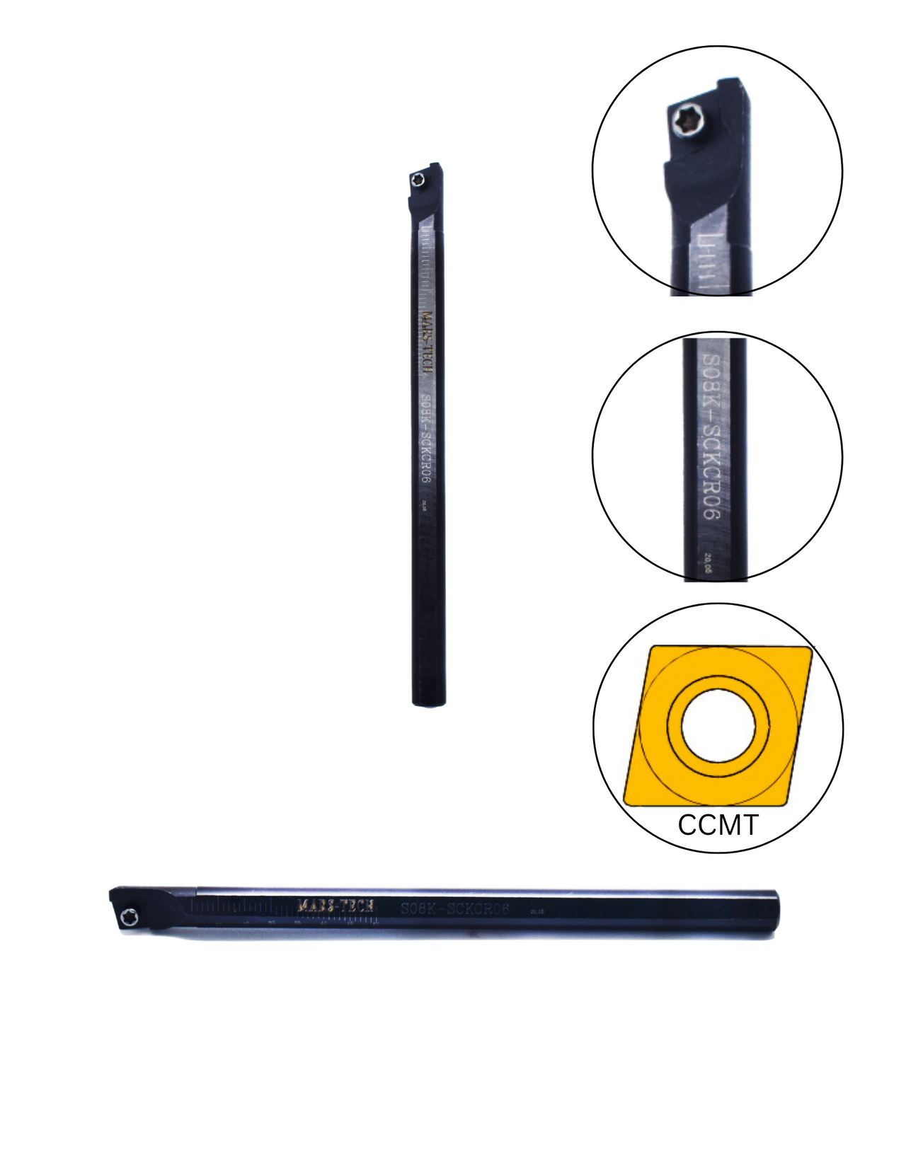 SCKCL/R ccmt other edge boring bar pack of 1