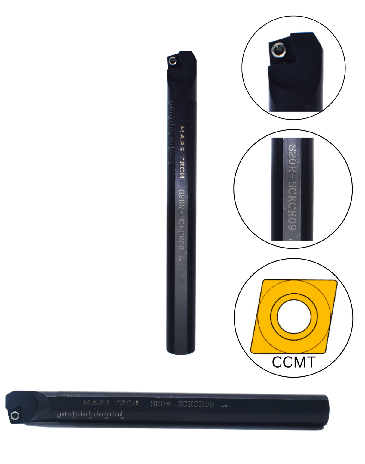 SCKCL/R ccmt other edge boring bar pack of 1