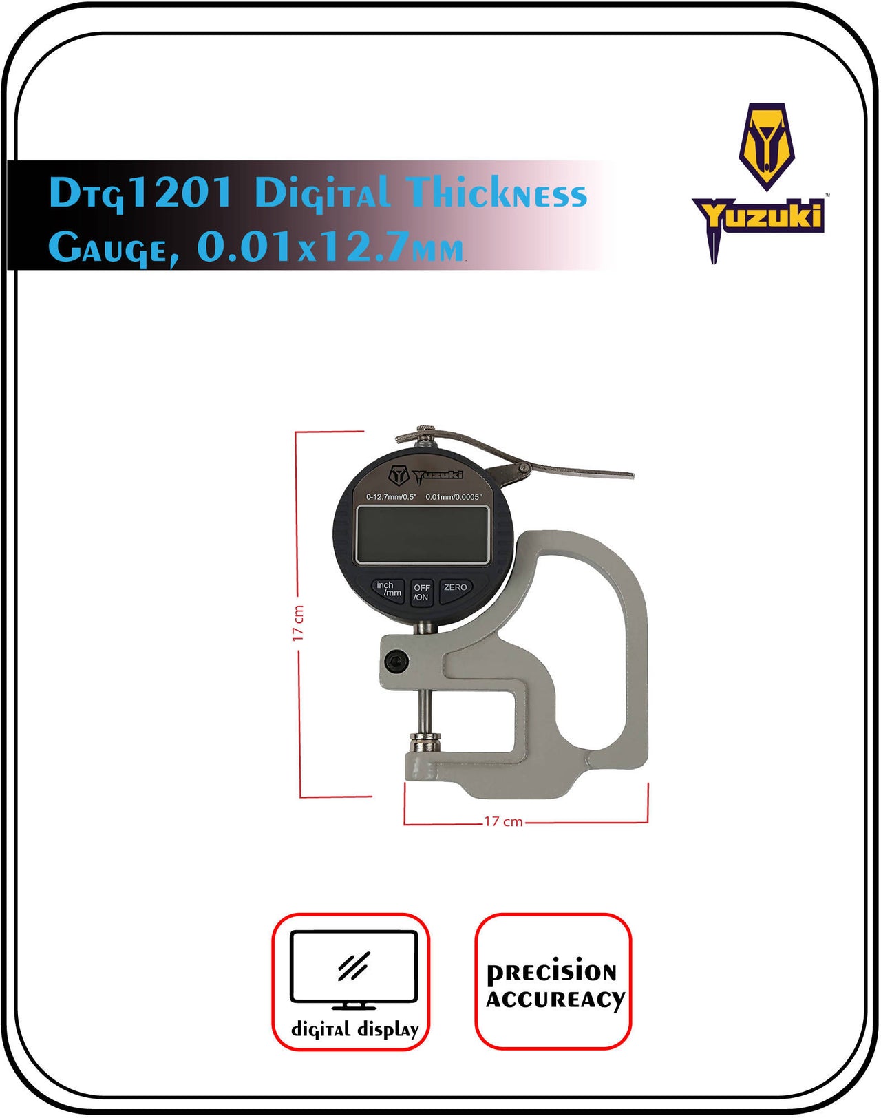 Digital Thickness Gauge ( 10 Micron)