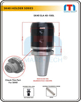 SK40 Side Lock Adaptor
