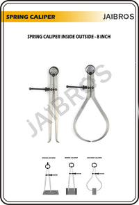 Thumbnail for Spring Caliper Flat 8 inch /200 MM