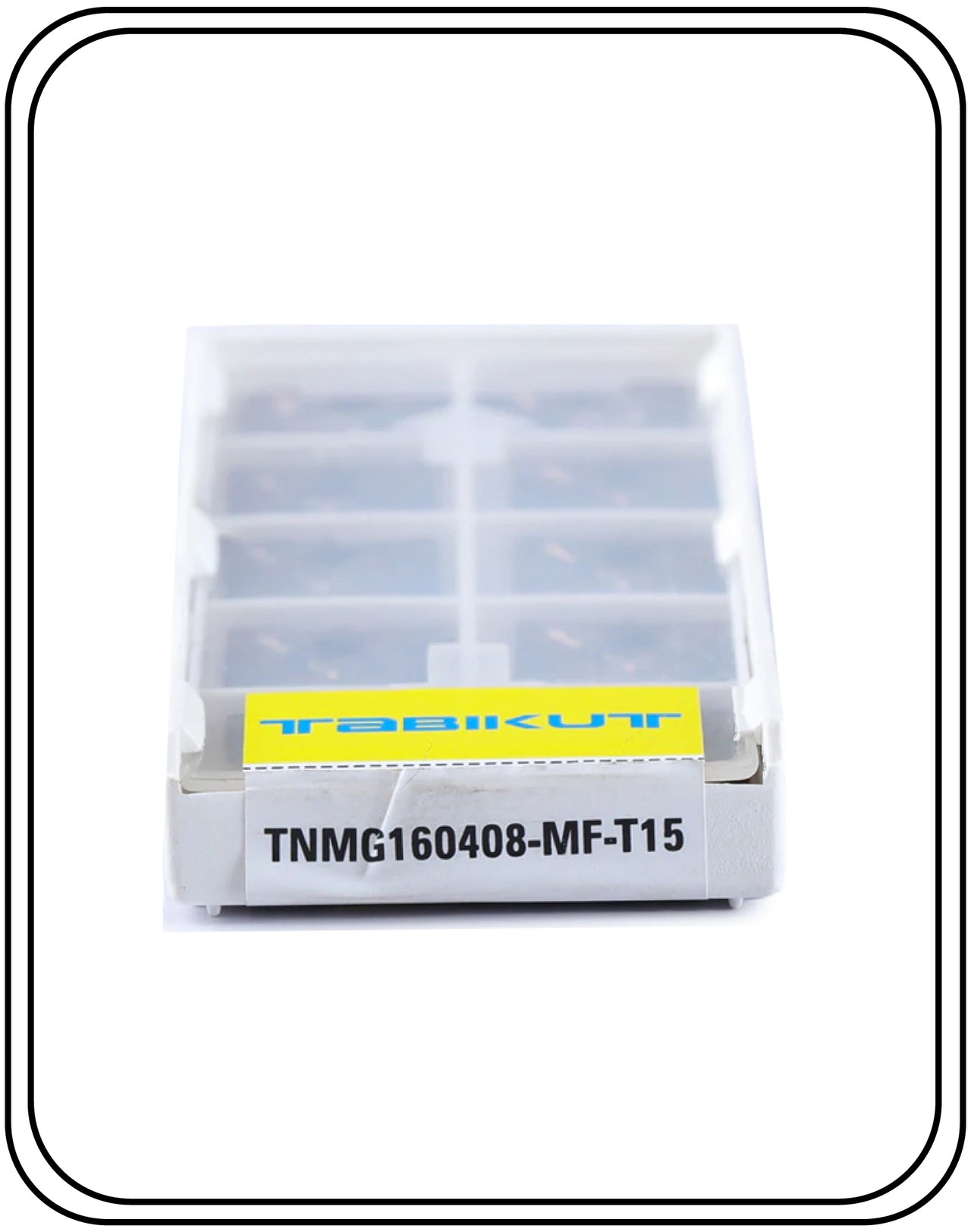 TNMG160408 MF T15 TABIKUT carbide insert