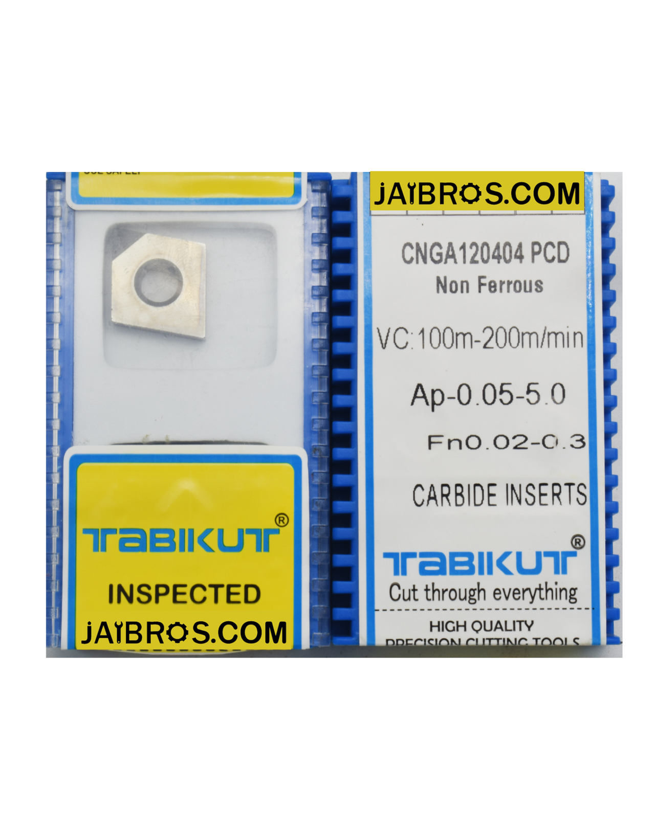 CNMG120404 PCD insert Tabikut pack of 2