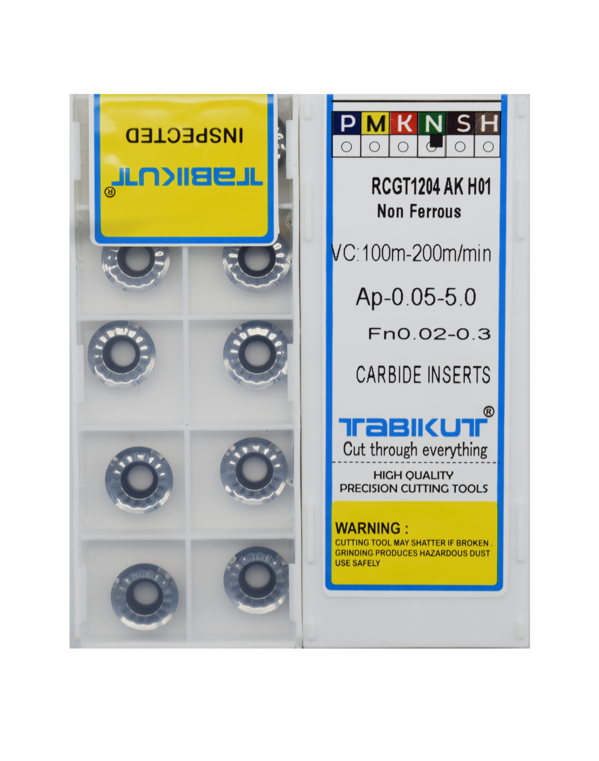 RCGT1204 Carbide Insert RCMT/RCGT1204 TABIKUT pack of 10