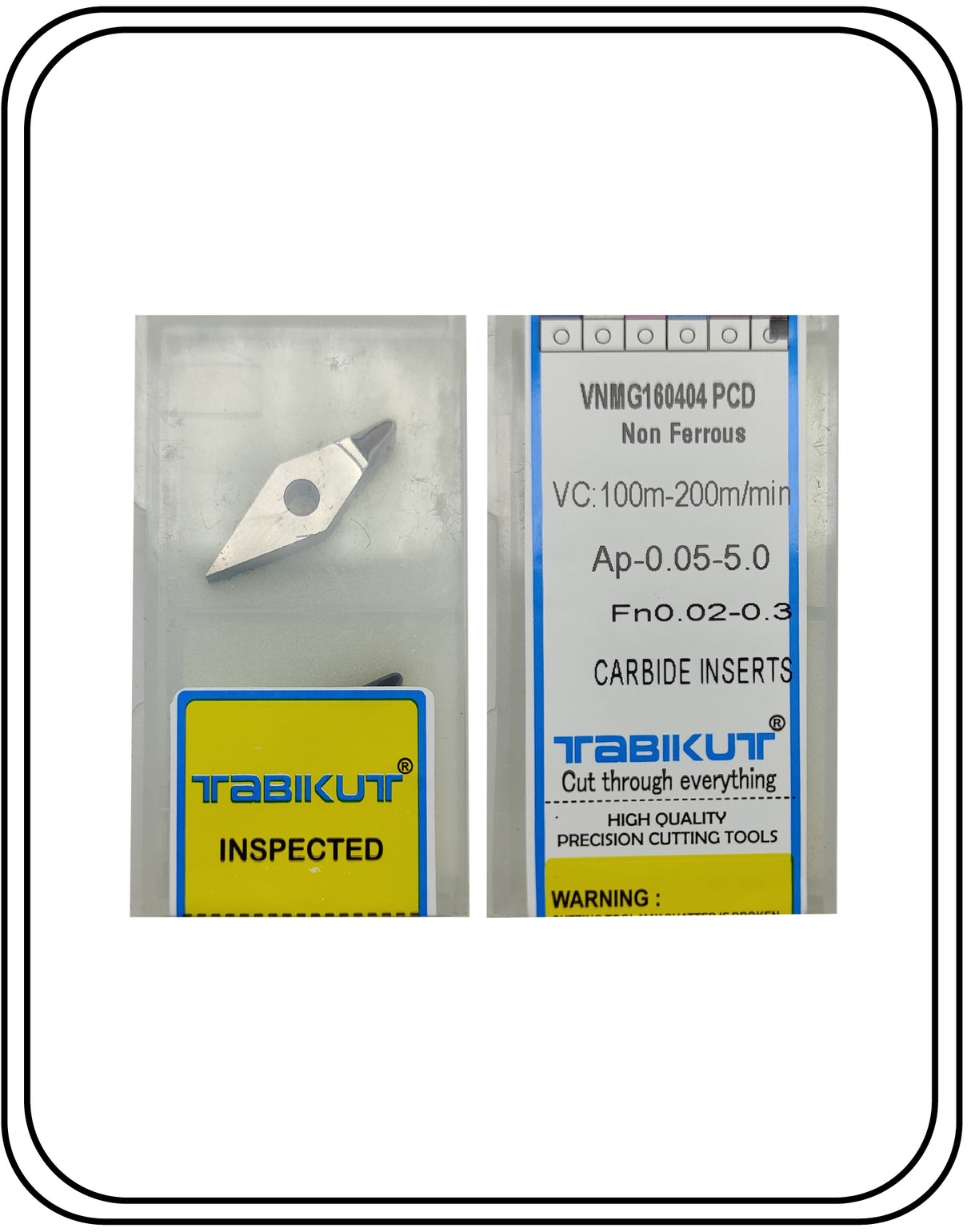 VNMG160404/08  PCD  Tabikut pack of 2