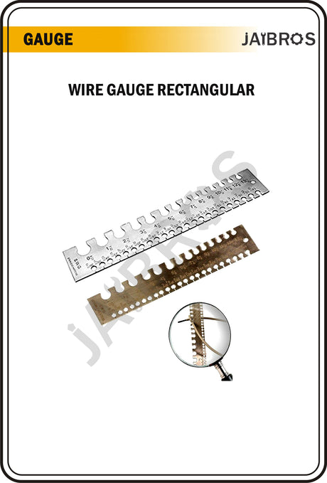 Wire Gauge Rectangular