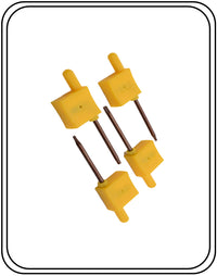 Thumbnail for Torx Key Yellow Color T6,T7,T8,T9,T10,T15,T20 Pack Of 100 NOS.