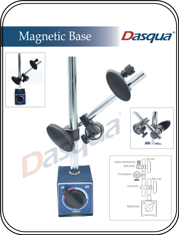 DASQUA 60Kgs / 132Lbs Magnetic Base