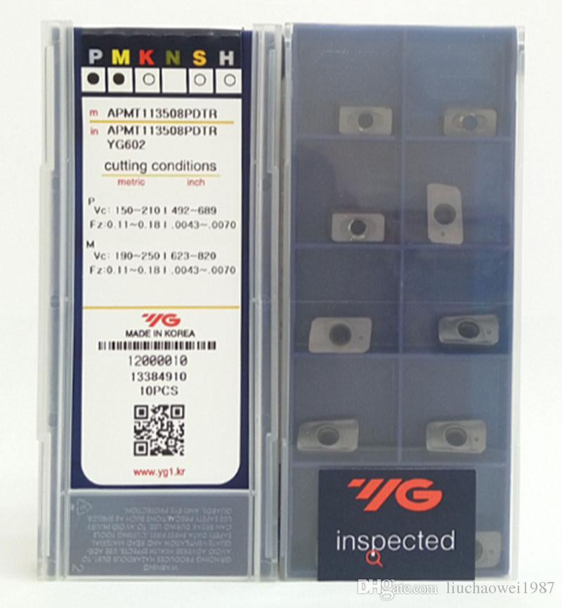 Carbide Insert APMT1135 yg1 Brand pack of 10