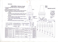 Thumbnail for NBH2084 (10 micron Graduation) boring head bt50 pack of 1 kit