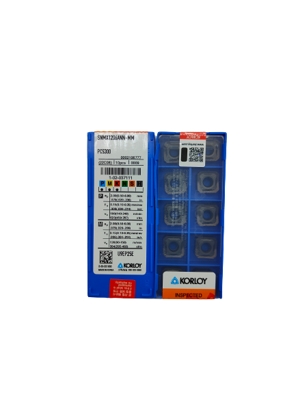 KORLOY SNMX 1206ann-mm Pc5300 10pcs Steel grade (1BOX)